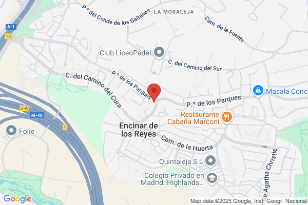 Entidad De Conservacion Parque Empresarial La Moraleja