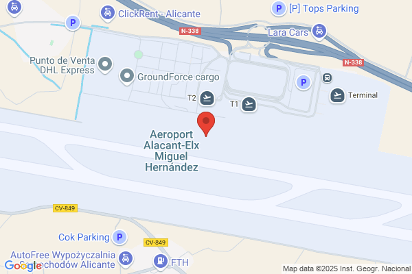 Alquiler de coches en Aeropuerto de Alicante - InterRent