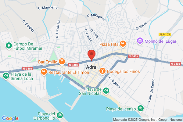 La General Caja De Granada - Sucursales a Su Servicio en almeria (Provincia adra