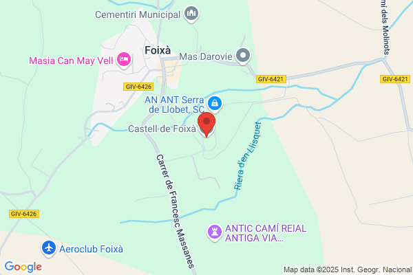Castell de Foixà Noces i Esdeveniments amb Història