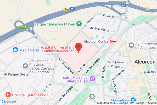 Fundacion Hospital Alcorcon - Centralita