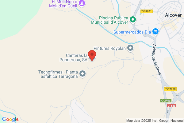 Canteras La Ponderosa S. A.