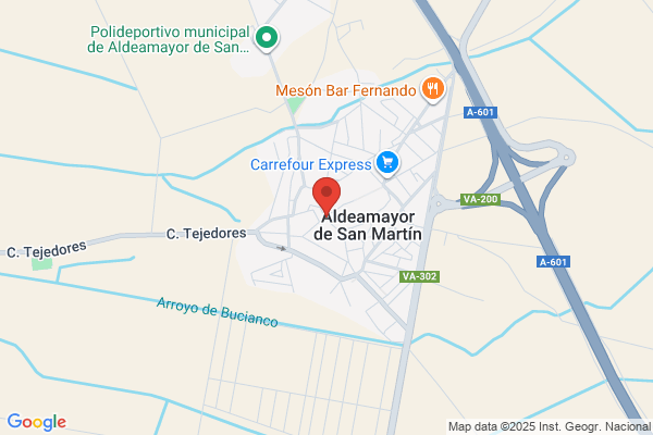 Caja España (Sucursales Provincia Aldeamayor De San martín)