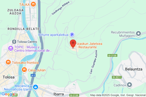Restaurante Izaskun Jatetxea