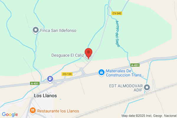 Gruas Y Desguace El Caliz S.L.