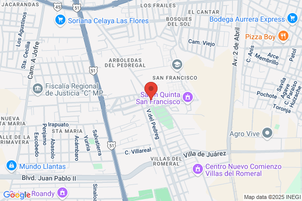 Celaya Romeral f. J.