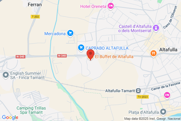 Restaurante Bufett Altafulla - Abierto 24 Horas