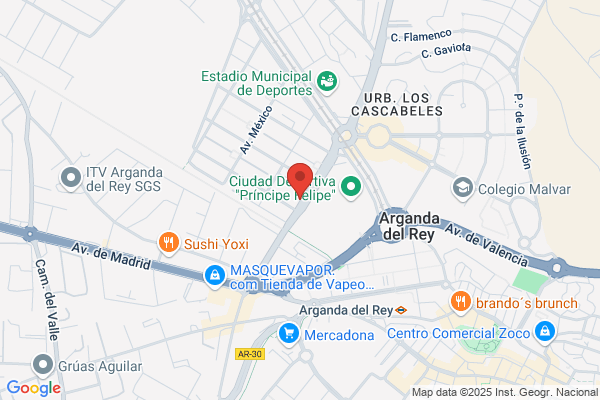 CLUB DE TENIS Y PADEL ARGANDA DEL REY