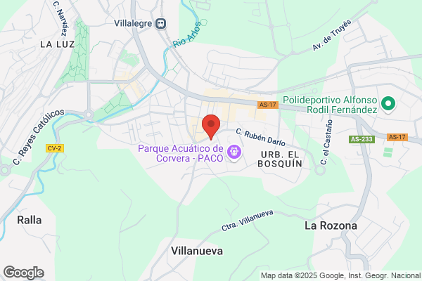 Registro auxiliar del Ayuntamiento de Corvera de Asturias - Centro Cultural