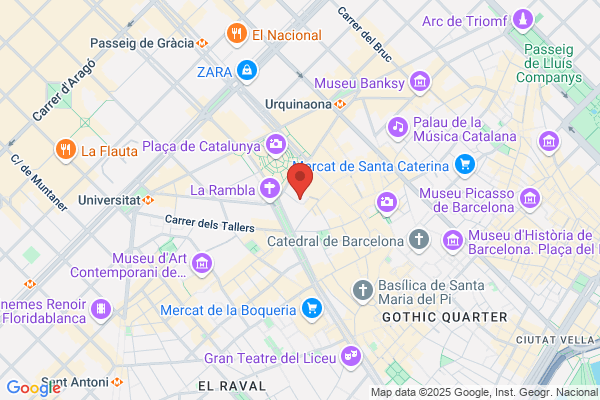 National Car Rental - Barcelona, Plaza Catalunya