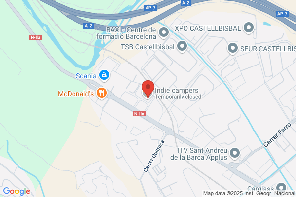 Indie Campers - Barcelona Depot