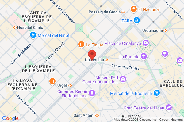 Spaces - Barcelona, Plaza Universitat