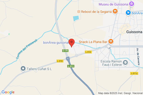 Area De Guissona - Servicio A Domicilio
