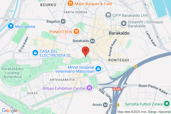 Parking PARKIA - Juzgados Barakaldo. Vizcaya