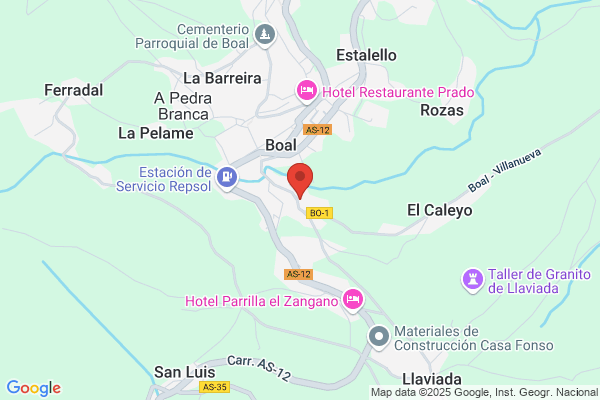 Registro auxiliar en el Centro de Informacion Agraria de Boal