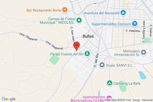 Familia Reunida Construcciones S. A. - Almacén de materiales