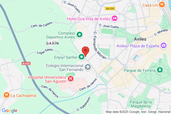 Registro auxiliar del Area de Inspeccion Sanitaria III - Aviles
