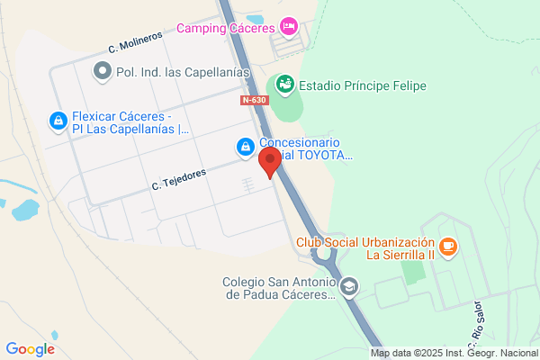 Gasolinera - Cáceres - Las Capellanías