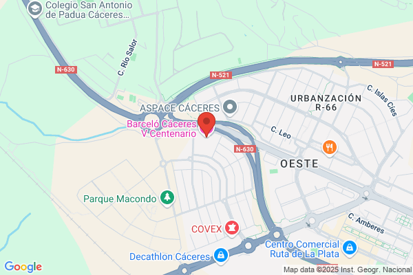 Barceló Cáceres V Centenario