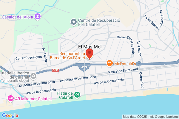 Restaurant La Barca De Ca Lardet