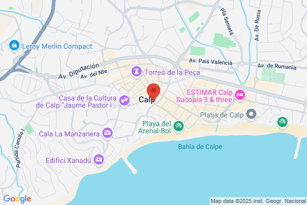 Parking APK2 Plaza Mayor Calpe
