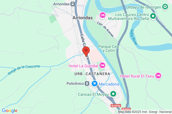 Registro auxiliar del Area Sanitaria VI-Arriondas