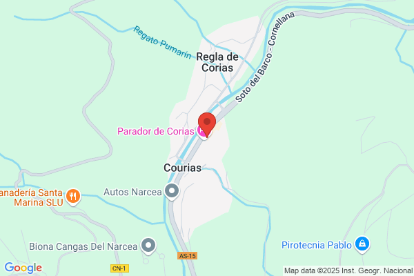 Registro auxiliar del Centro de Recepcion del Parque Natural de Fuentes del Narcea, Degaña e Ibias