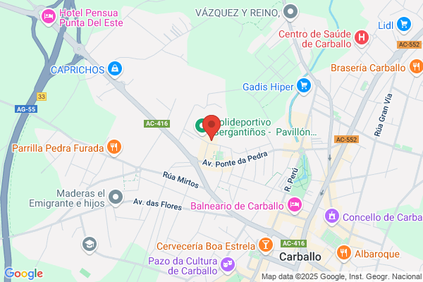 Concello De Carballo (Patronato Deport Munic Piscina e Polideportivo)