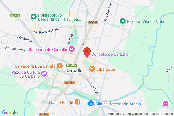 Concello De Carballo (Oficinas Xerais Servicio Aut. Sin operad.)