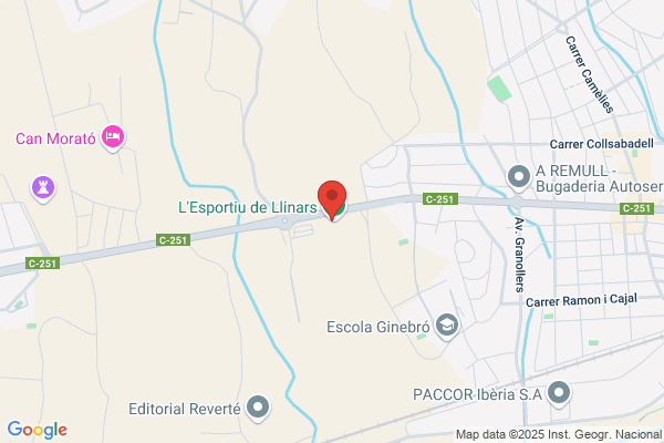 Restaurant El Raco - Instalaciones Deportivas