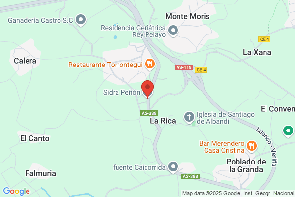 Sidra Peñon S. L. - En La ctra. de candas