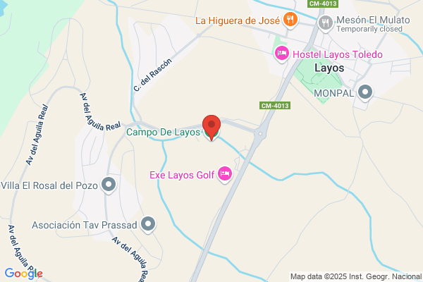 GOLF CAMPO DE LAYOS - SEDE PRINCIPAL