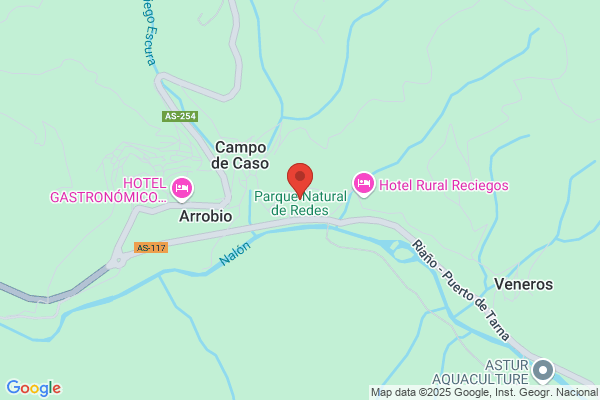 Registro auxiliar en el Centro de Recepcion del Parque Natural de Redes