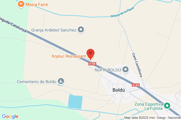 Restaurant Xopluc De Boldu