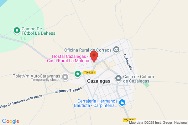 Hostal Cazalegas Luis Blanco - Habitaciones T v Tfno rte Cafeteria
