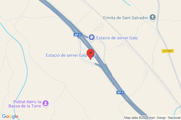 Galp - Estación de Servicio - Les Garrigues Dir. Barcelona