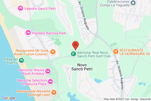 Club De Golf Novo Sancti Petri - 27 h academia G tenis Padel restaurante