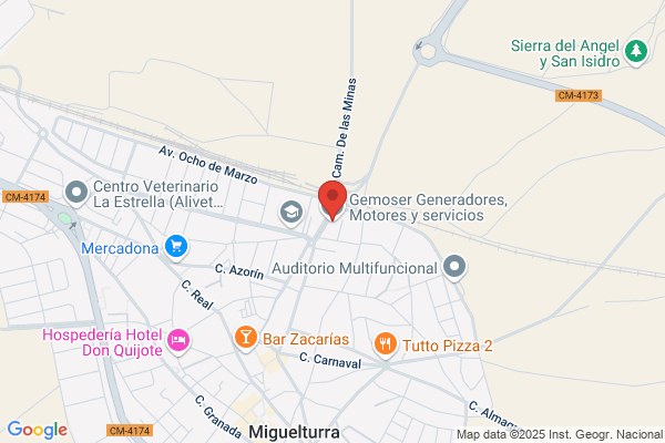 Gemoser Generadores, Motores y servicios