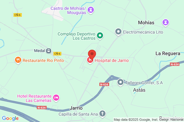 Registro auxiliar del Area Sanitaria I - Jarrio