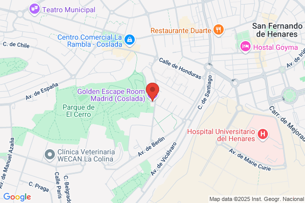 GOLDEN ESCAPE ROOM MADRID (Coslada)