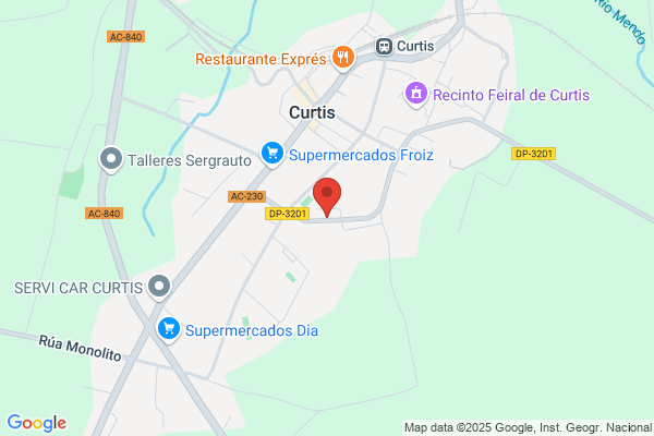 Concello De Curtis (Curtis-Estacion Colegio Publico E.G.B.)