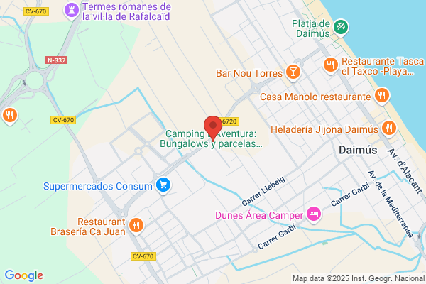 L'Aventura restaurante Brasería camping