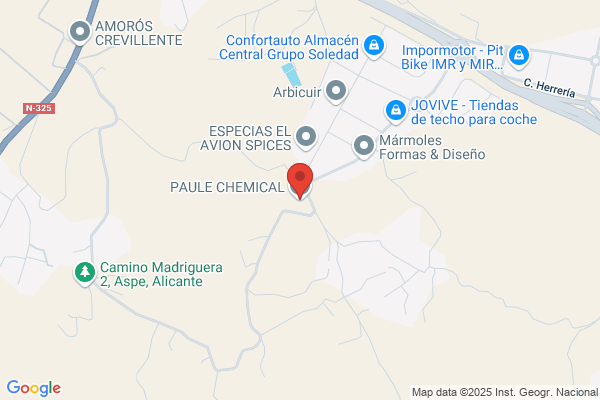 Paule Chemical S.L. - Pdctos. Qui = fabrica Productos Quimicos