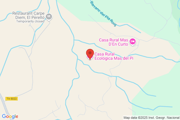 Casa Rural Ecológica Mas del Pi