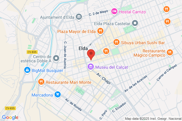 Hospital General De Area Elda (Centro De Especialidades cita previa medicina Gen