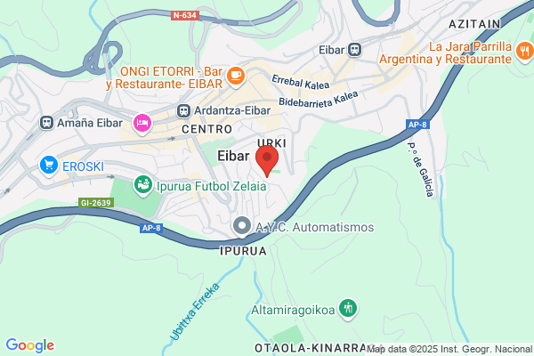 Ayuntamiento De Eibar (Herri Ikastetxeak - Colegios públicos arrateko andra mari