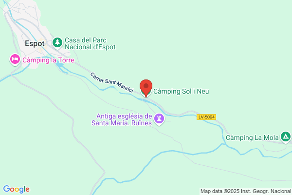 Camping Sol I Neu - Obert Setmana Santa I estiu