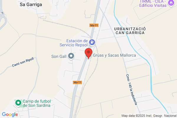 Gruas, Sacas,Derribos Y Excavaciones Mallorca