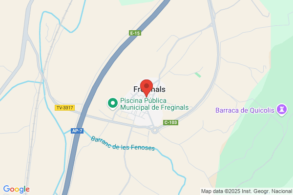 Parroquia Freginals