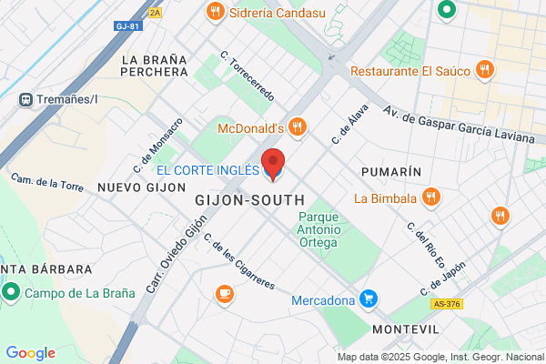 Hipercor S.A. (Centro Comercial Costa Verde Peluqueria)